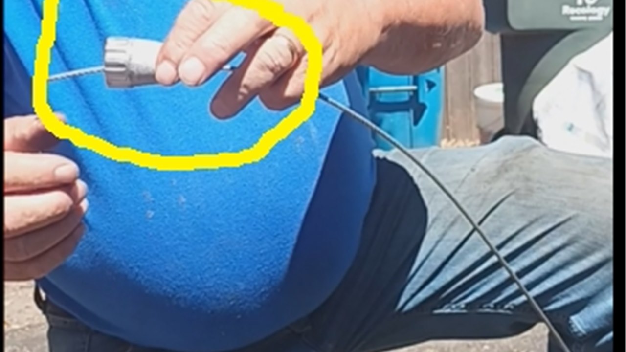 The guide cable